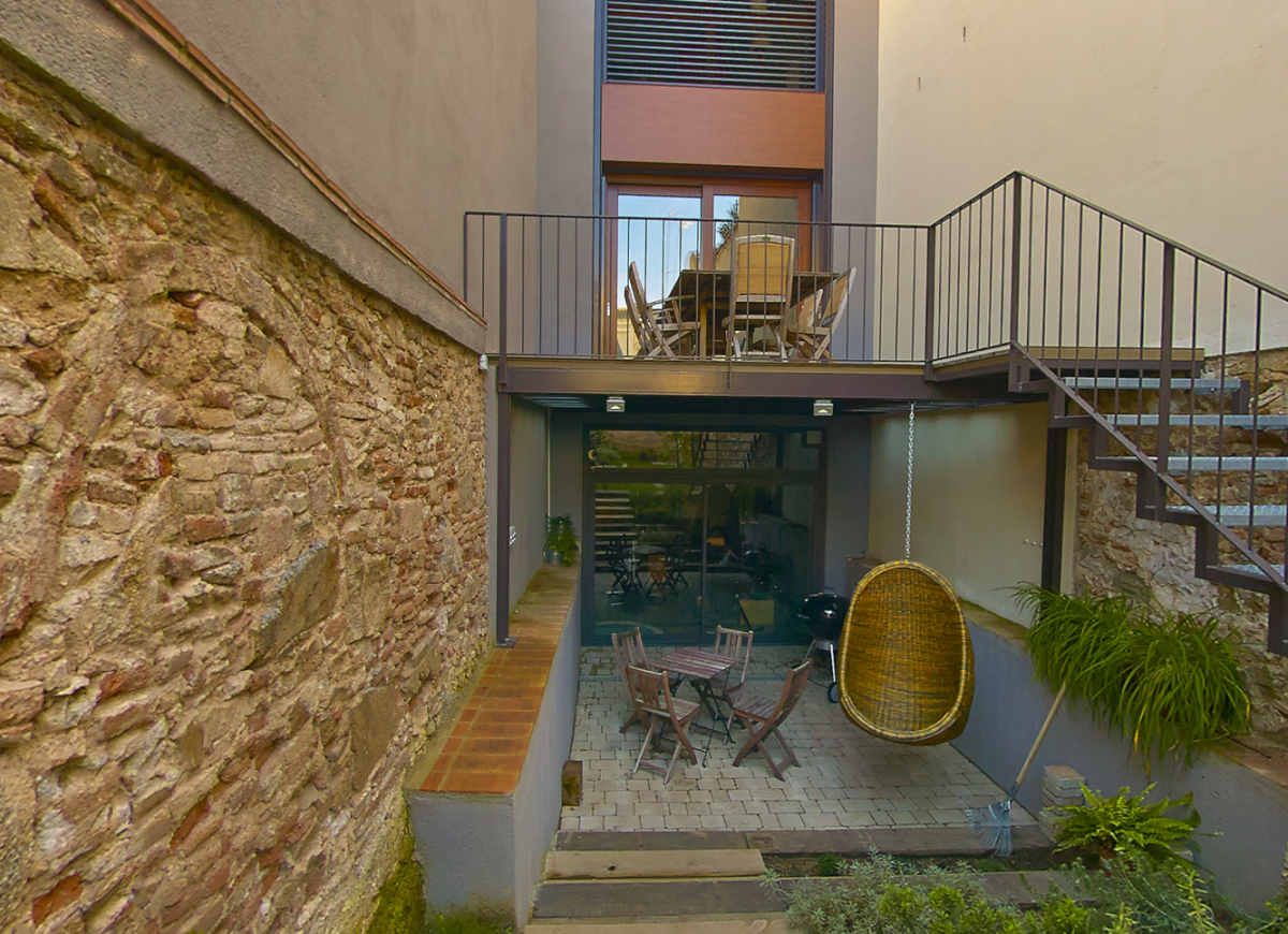 Patio Jardin Reforma e Interiorismo Casa en Badalona - Rosa Colet