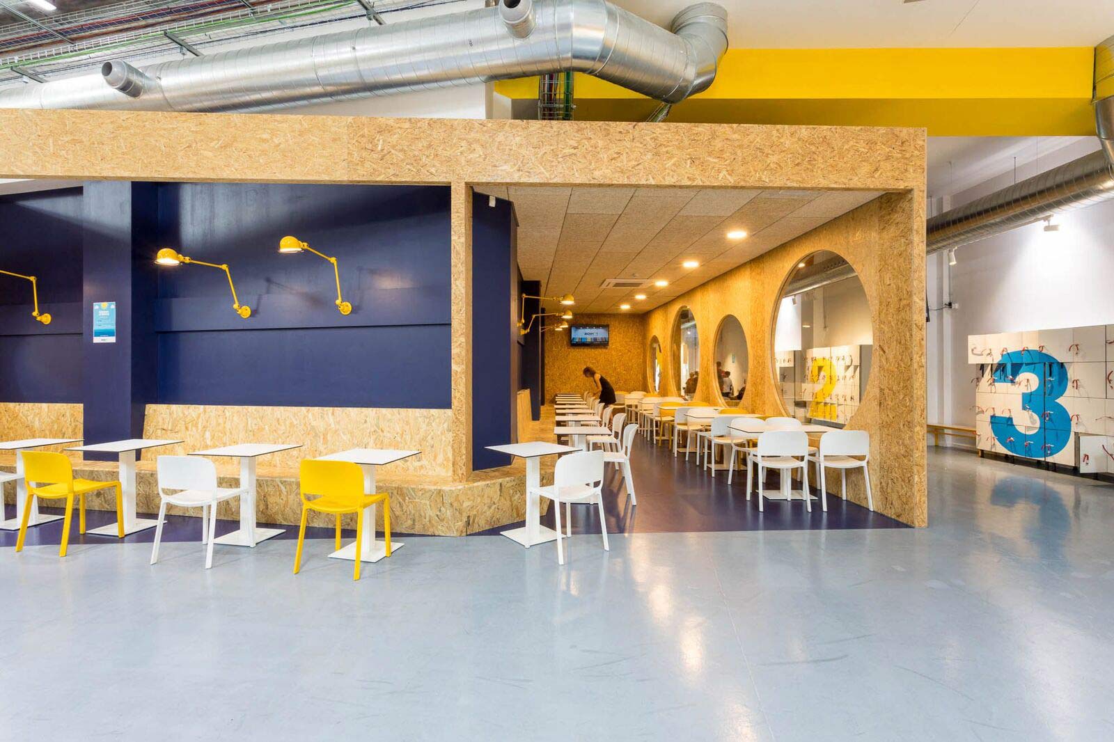 Bar Boing Jumping Park Terrassa Barcelona - Rosa Colet Design