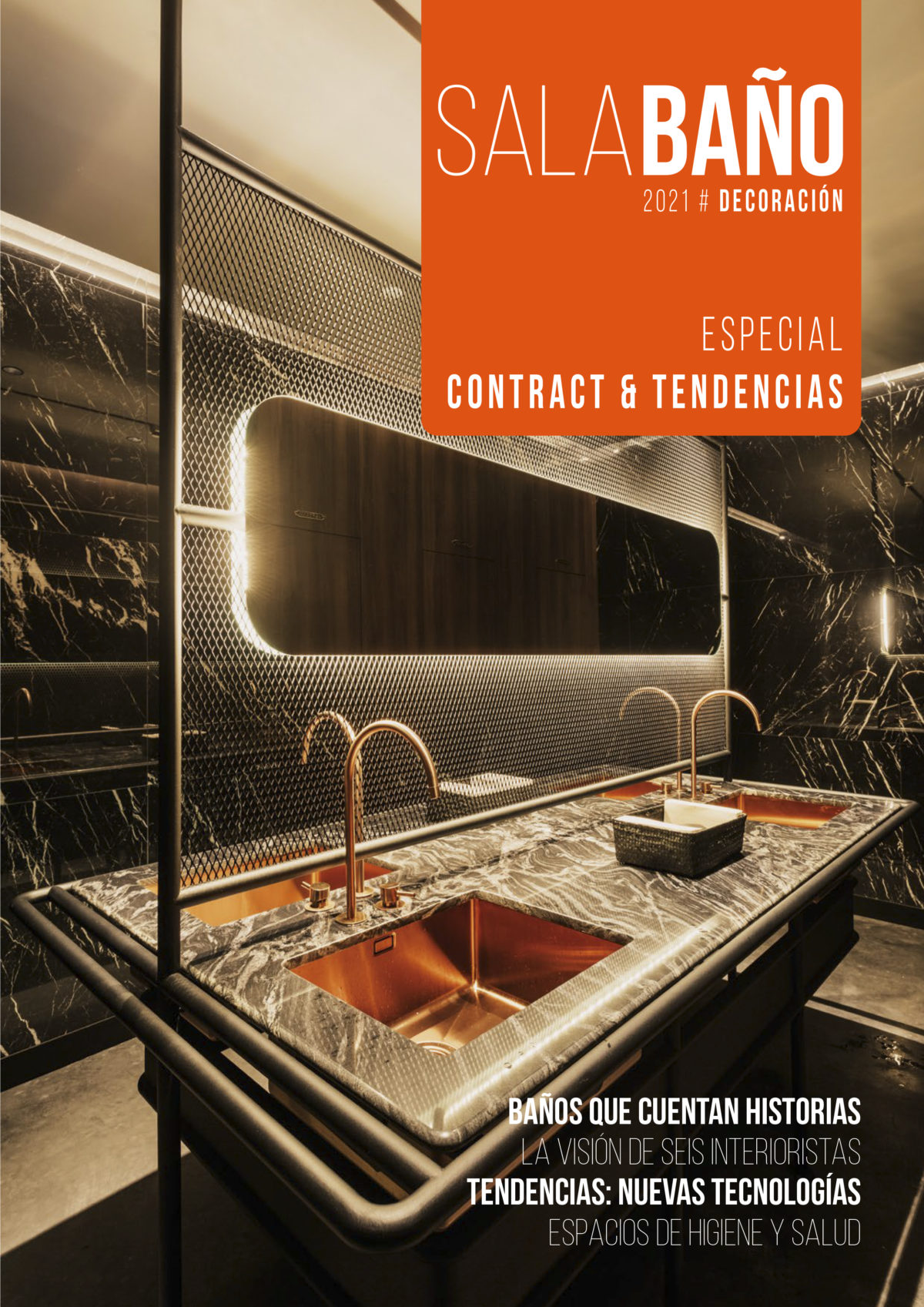 Revista Sala Baño especial Contract y Tendencias - Rosa Colet Interior Design Diseñadora Interiorista