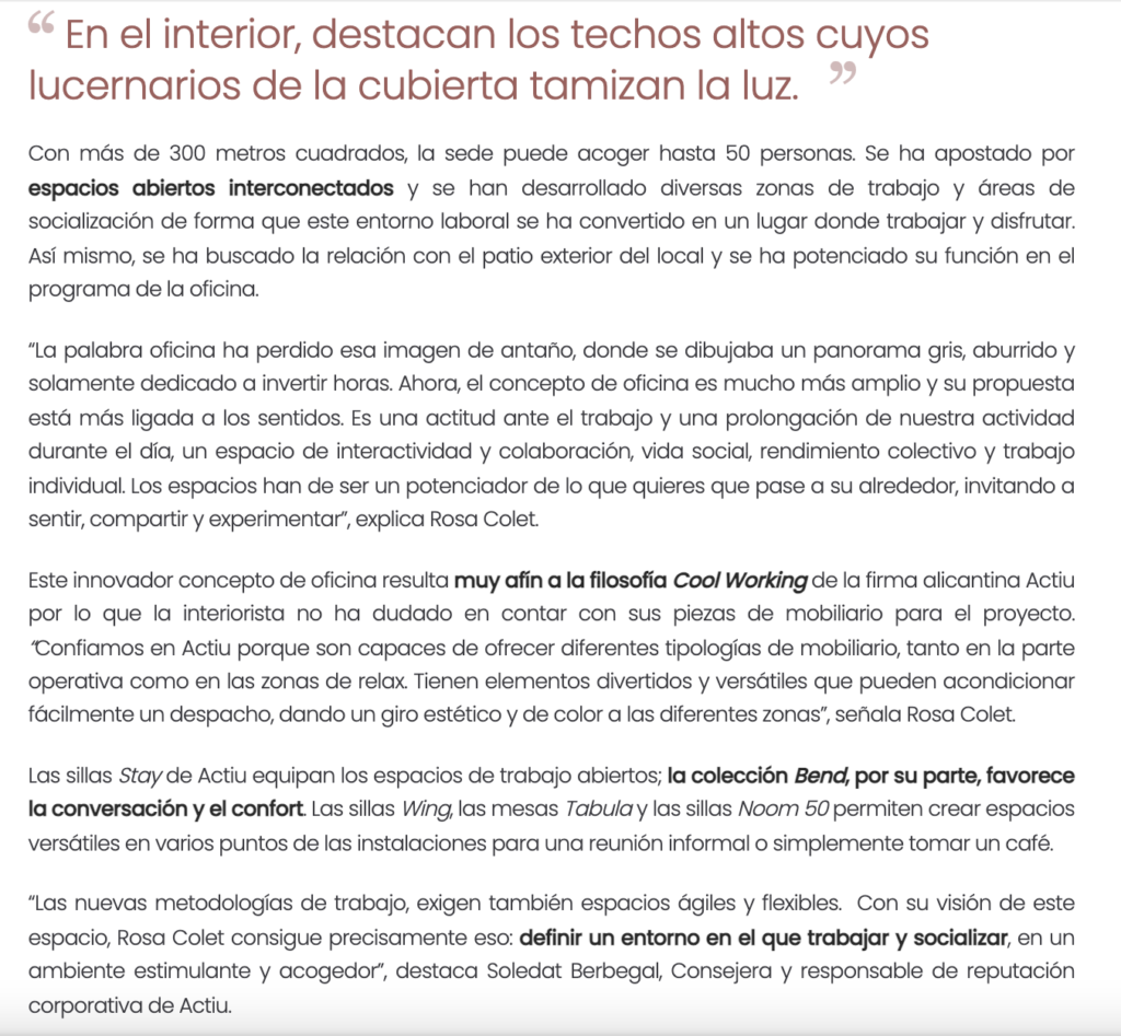 Interiores Tpartner 