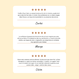 Reseñas Houzz Rosa Colet